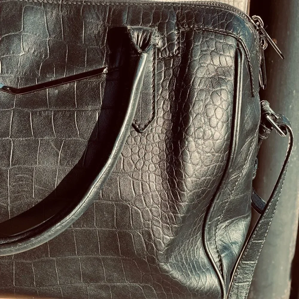 ‎Reece Hudson Bowery Duffle Leather Bag